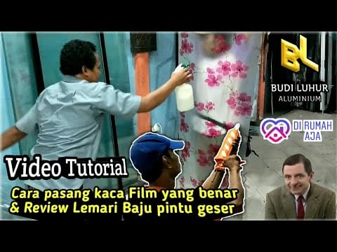  Cara  memasang kaca film yang baik dan benar Review 